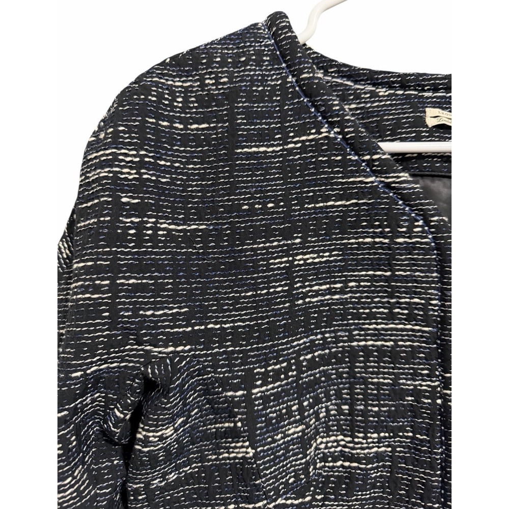 Leon Max Limited Edition Tweed Multi Black Blazer Women's Size 6 - Picture 8 of 13